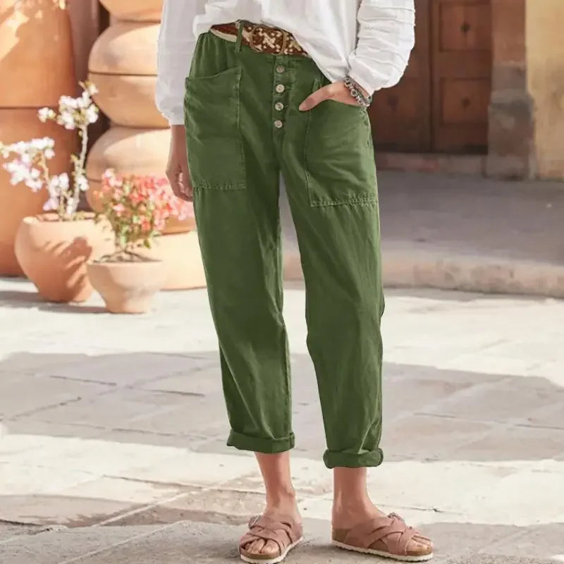 Selin™ | Pantalón chic de corte relajado