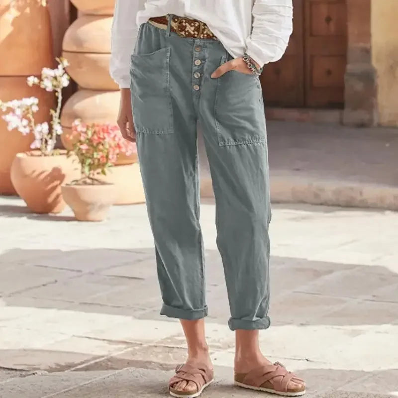 Selin™ | Pantalón chic de corte relajado
