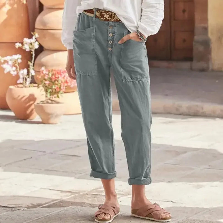 Selin™ | Pantalón chic de corte relajado