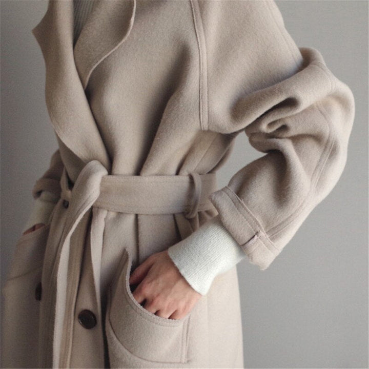 Olive™ | Abrigo largo elegante