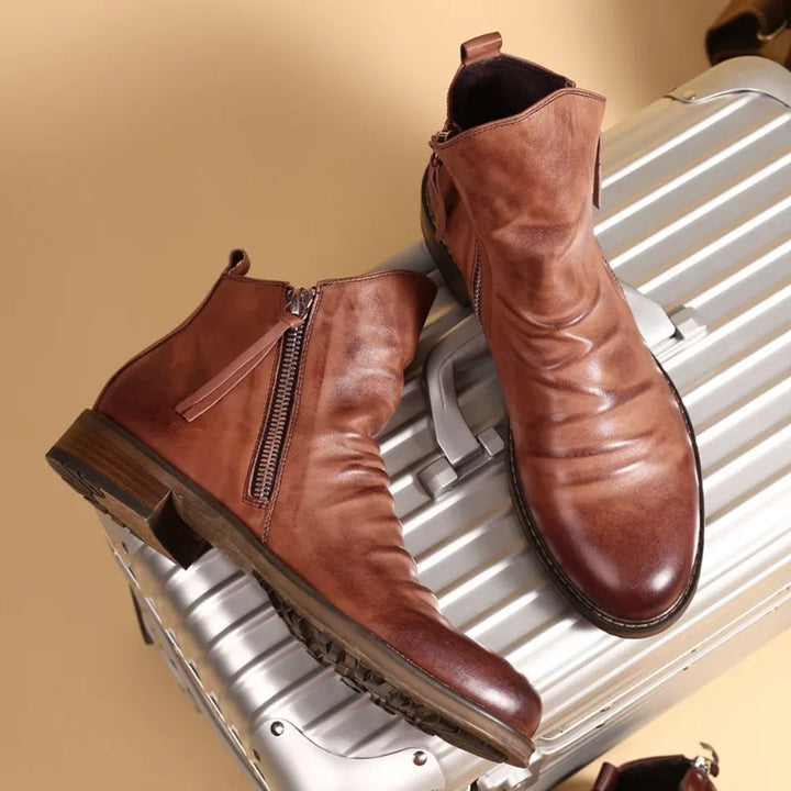 Owens™ | Botines Chelsea de cuero