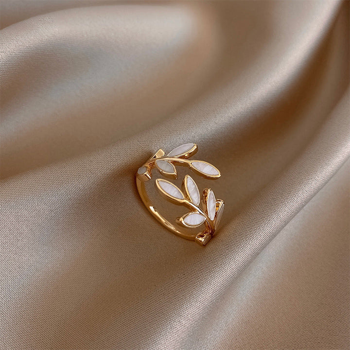 Puro - Anillo Opalblad Ajustable