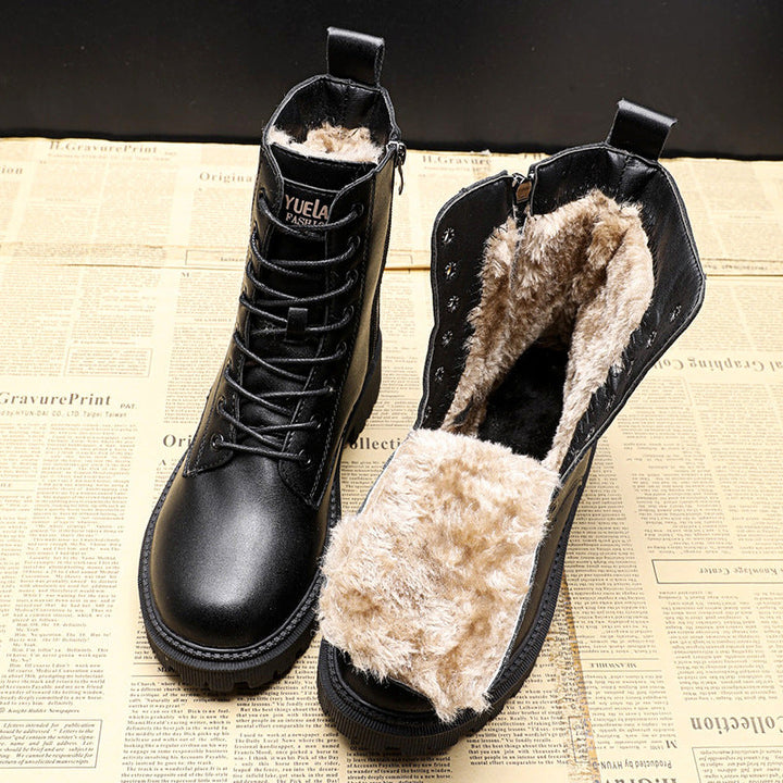 Elena - Botas de invierno con forro de piel sintética