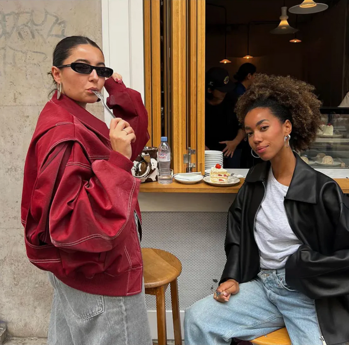 Giacca™ - Bomber Oversize de Cuero