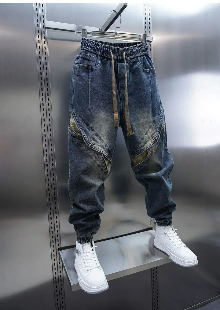 Laurent™ | Pantalones Baggy de Denim con Cinturón