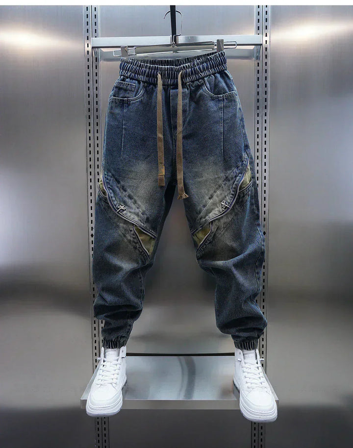 Laurent™ | Pantalones Baggy de Denim con Cinturón