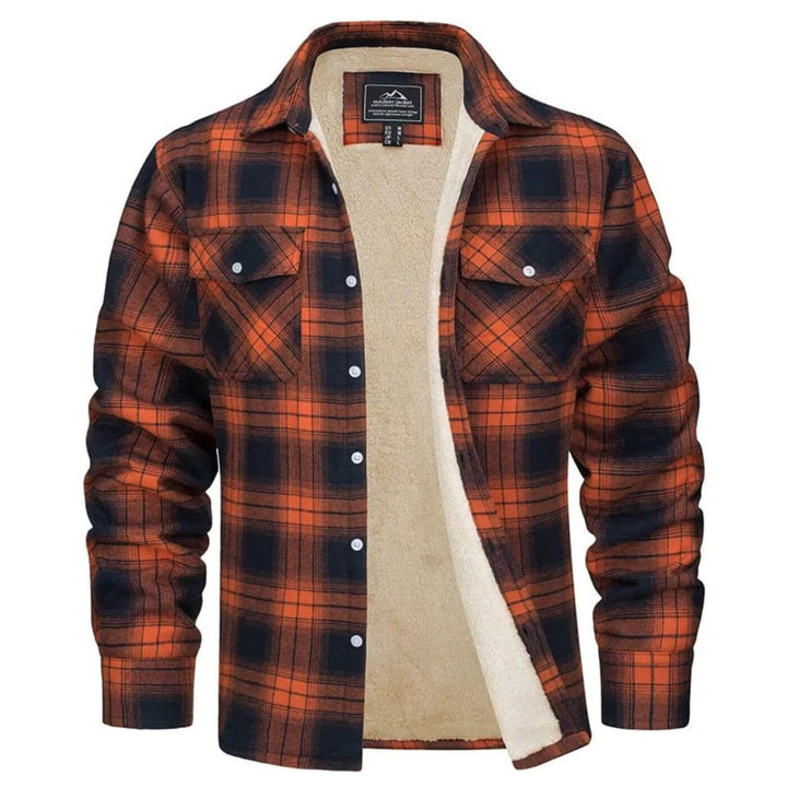 Théodore - Chaqueta de cuadros de forro polar