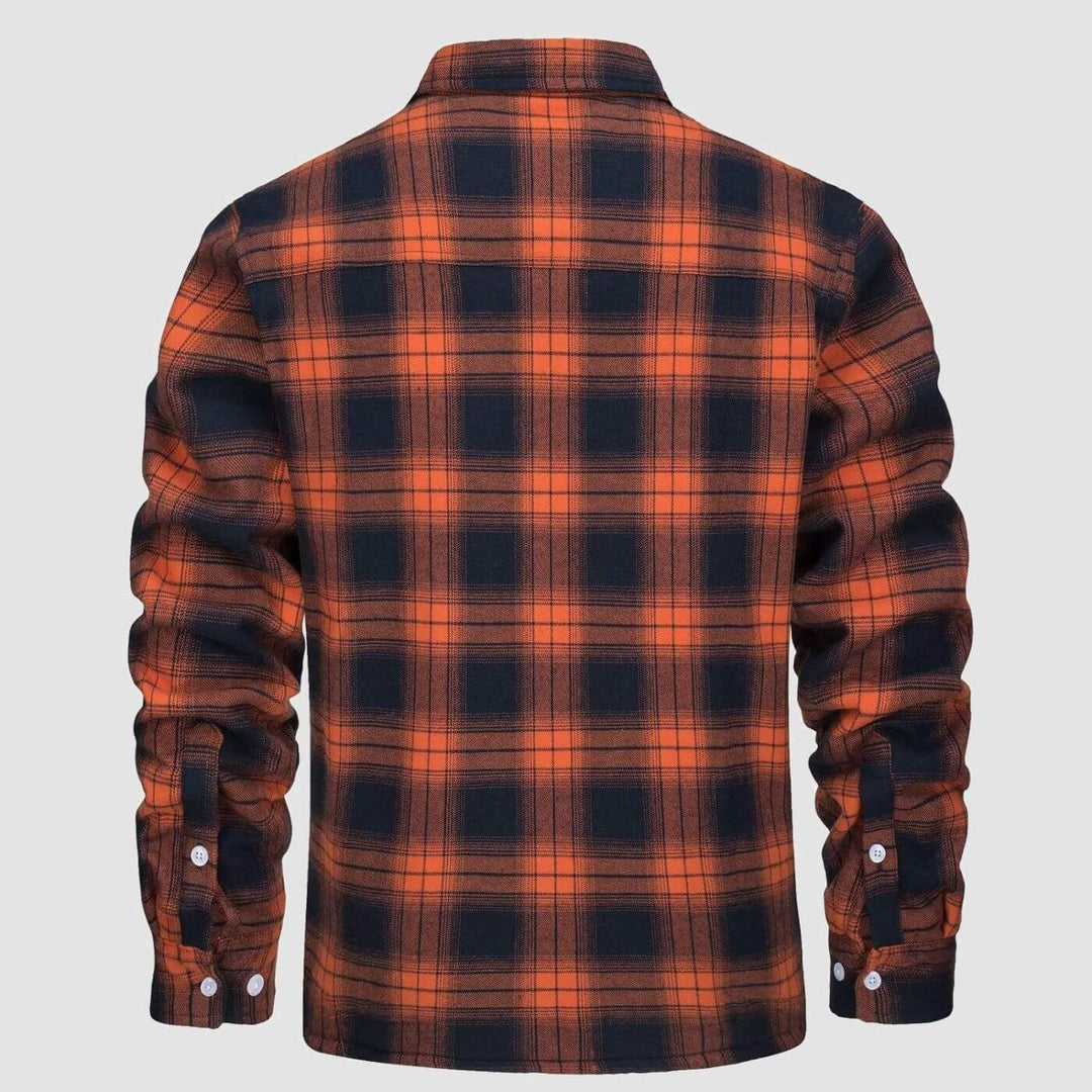 Théodore - Chaqueta de cuadros de forro polar