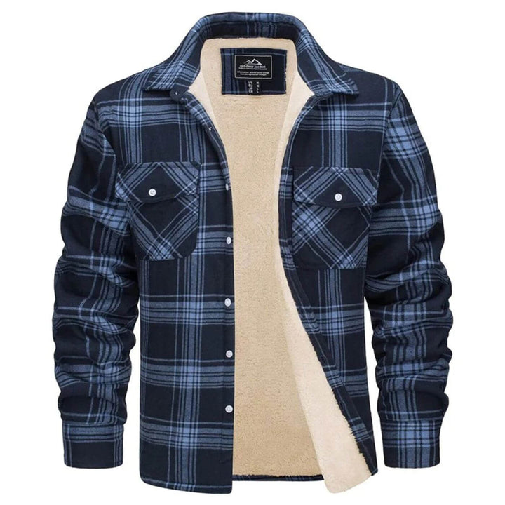 Théodore - Chaqueta de cuadros de forro polar