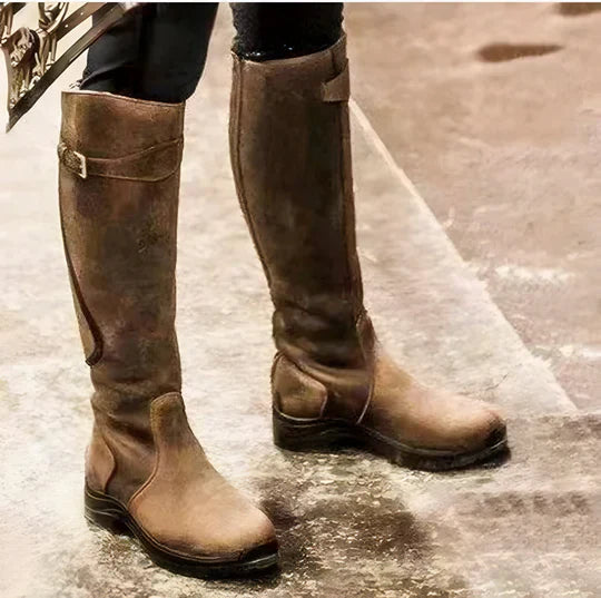 Astrid™ - Botas de Cuero