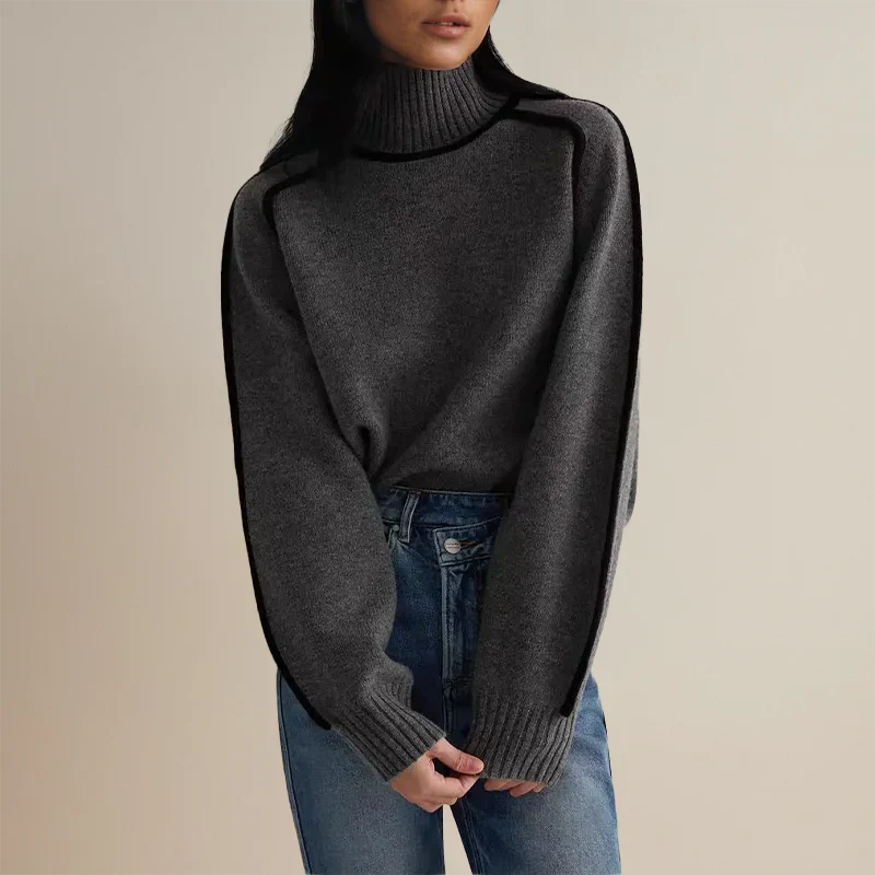 Amandine™ - Suéter Chic de Cuello Alto