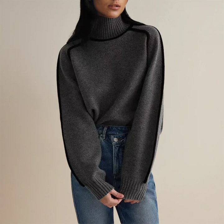Amandine™ - Suéter Chic de Cuello Alto