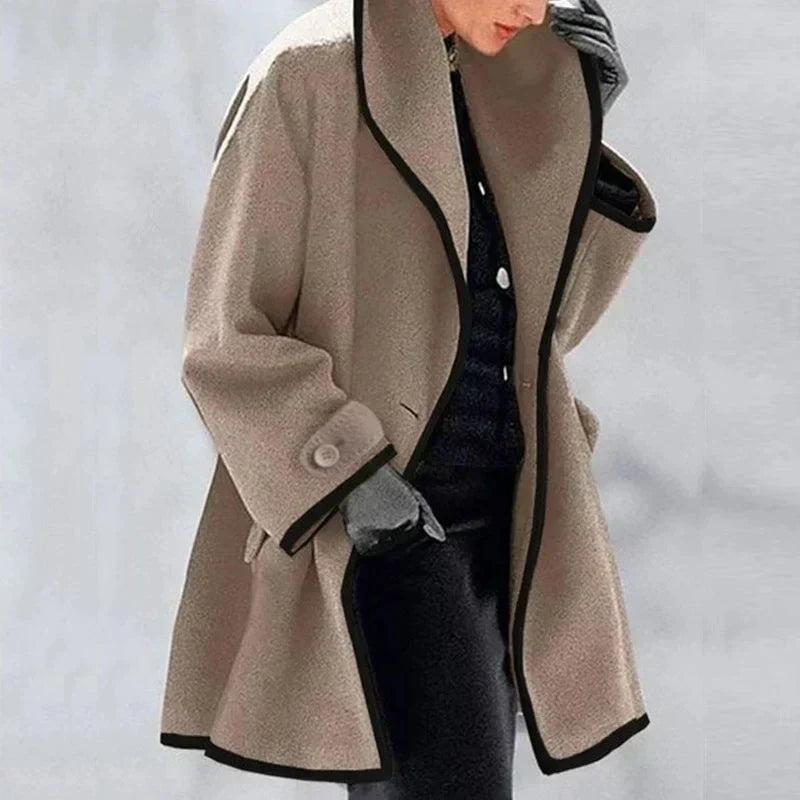 Agnes™ | Abrigo chic largo