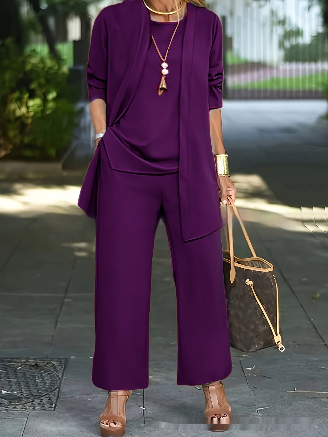 Imane™ - Conjunto de 3 Piezas de Moda
