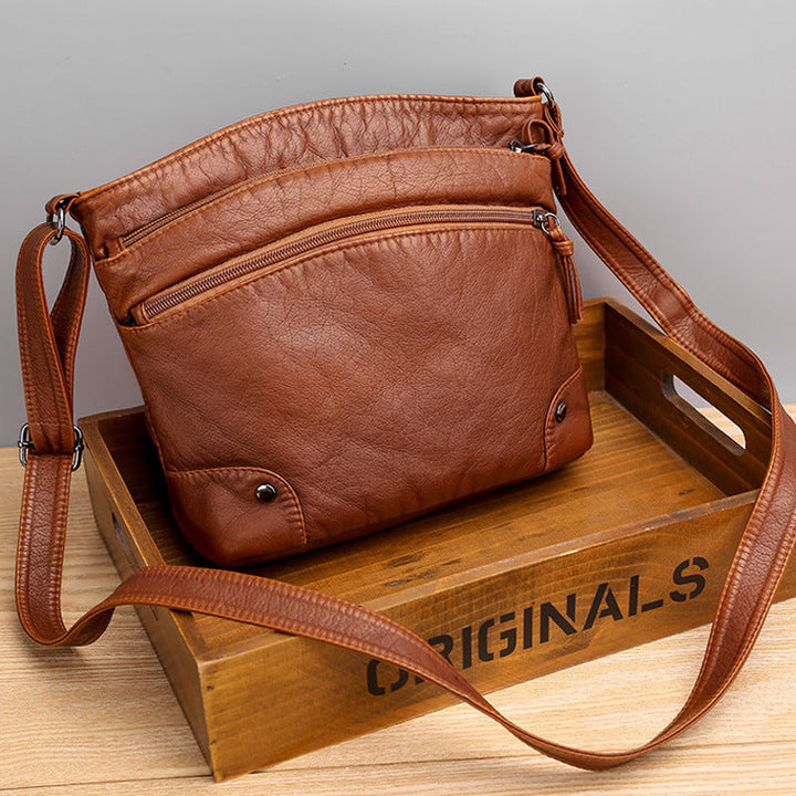 Sandrine™ - Bolso bandolera de cuero