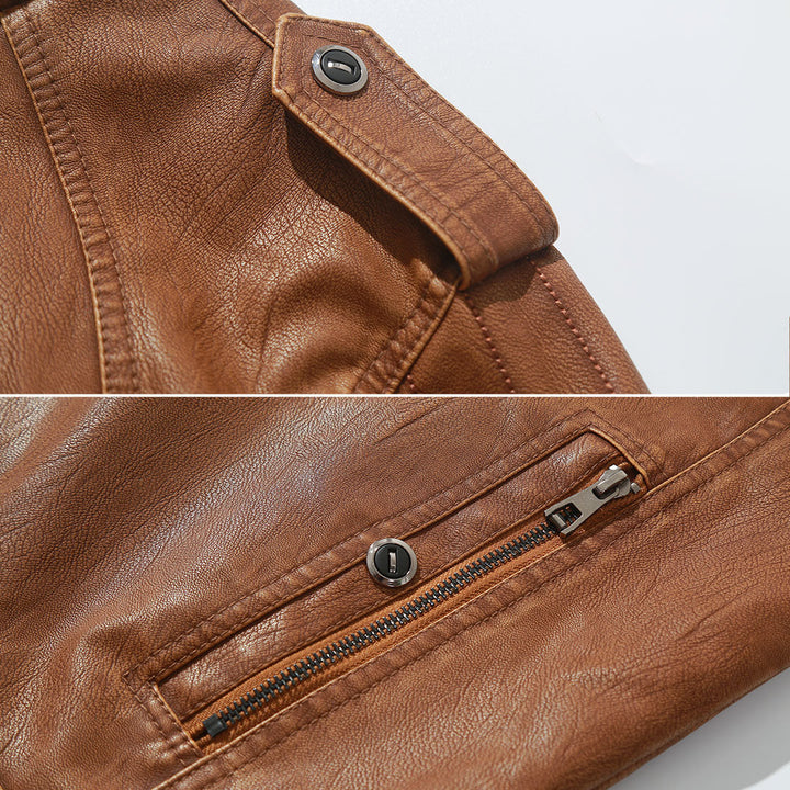 Chaqueta Biker de Forro Polar