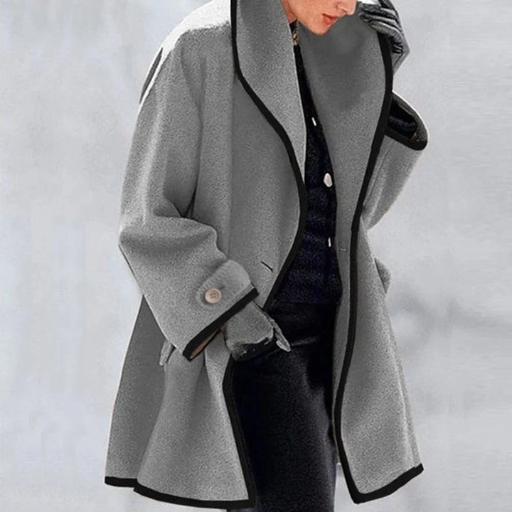 Agnes™ | Abrigo chic largo