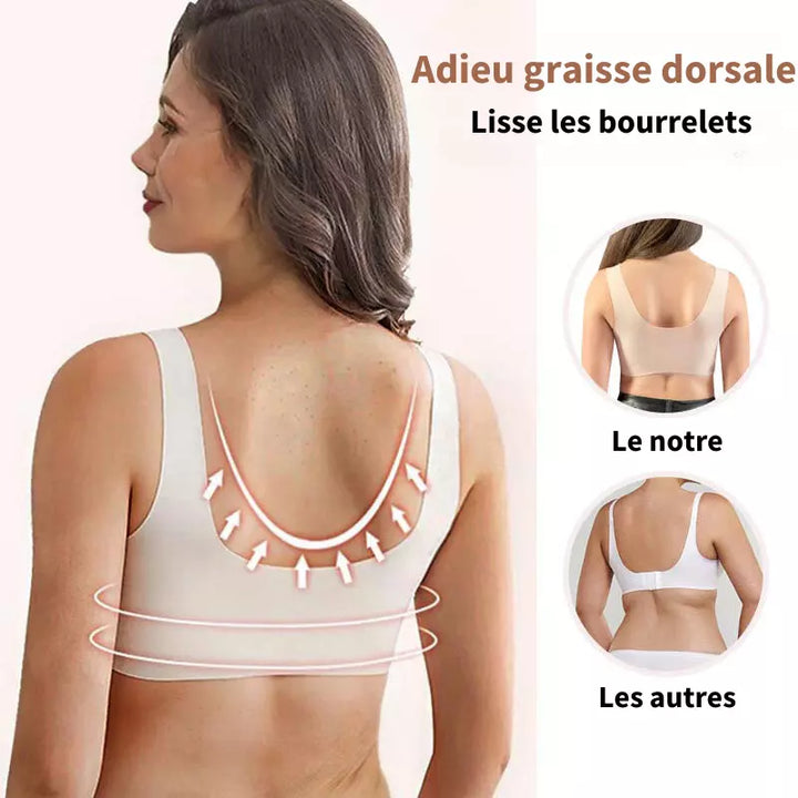 (PACK DE 3) Sujetador Sin Costuras Moldeador Con Cierre Frontal