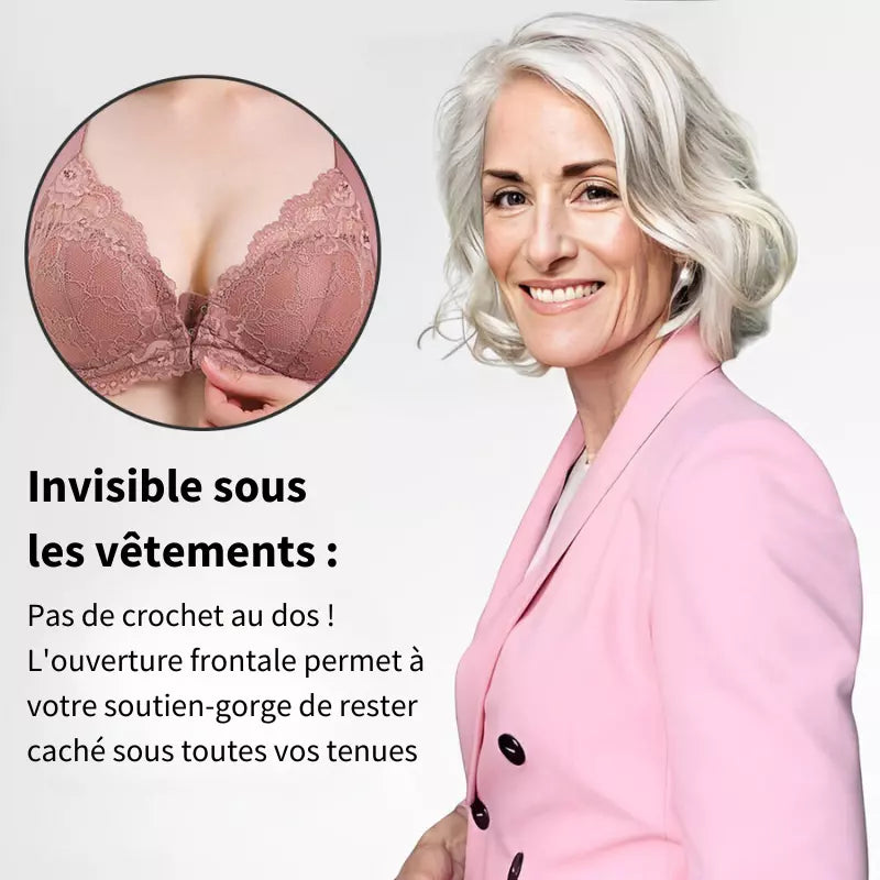 (PACK DE 3) Sujetador Sin Costuras Moldeador Con Cierre Frontal