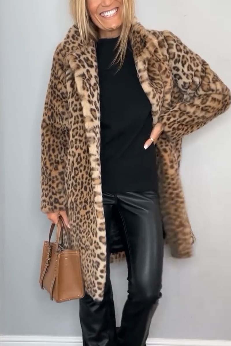 Amara - Abrigo de leopardo
