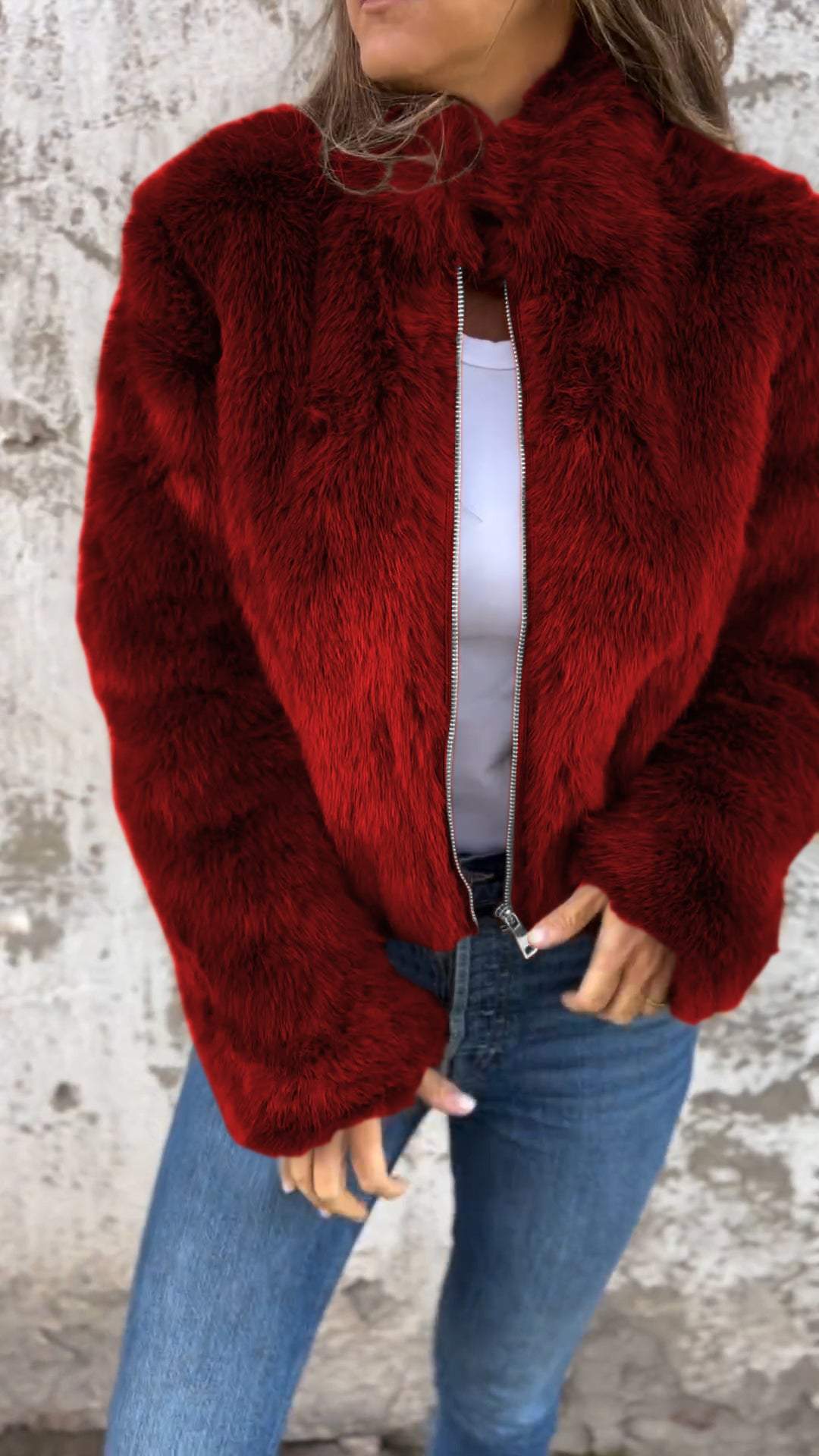 Emma™ - Chaqueta de piel de lujo