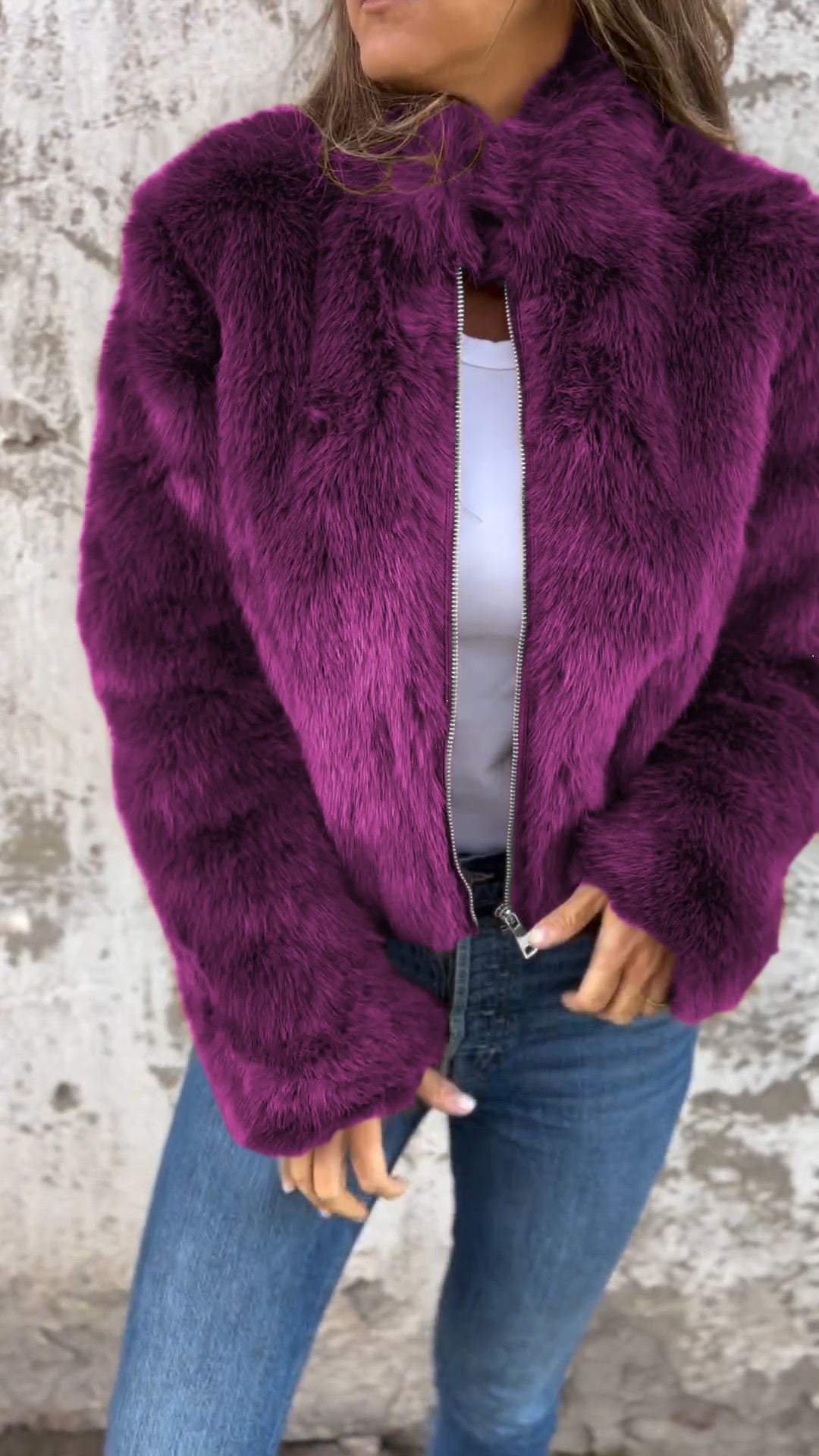Emma™ - Chaqueta de piel de lujo