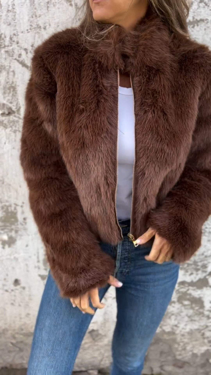 Emma™ - Chaqueta de piel de lujo