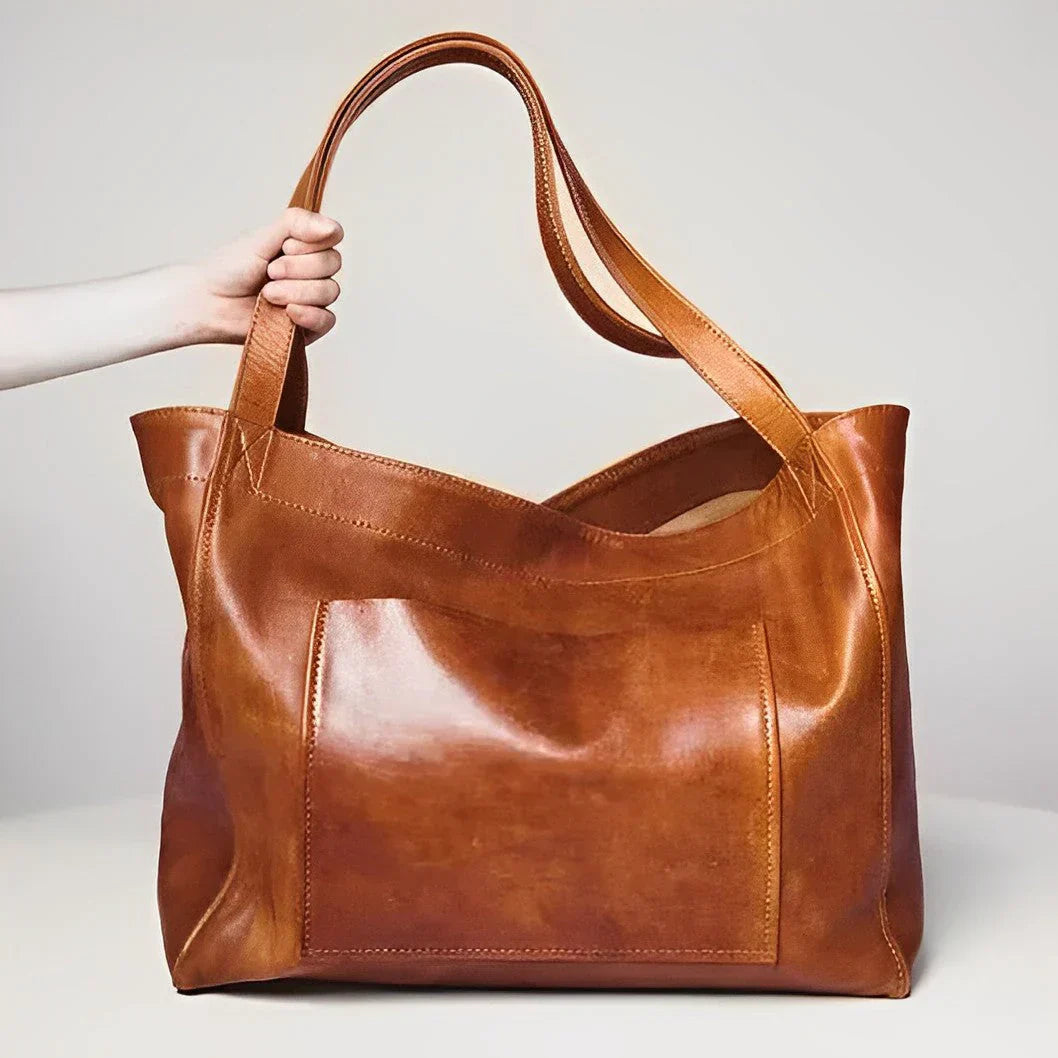 Héloise™ - Bolsa de Cuero con Estilo Retro