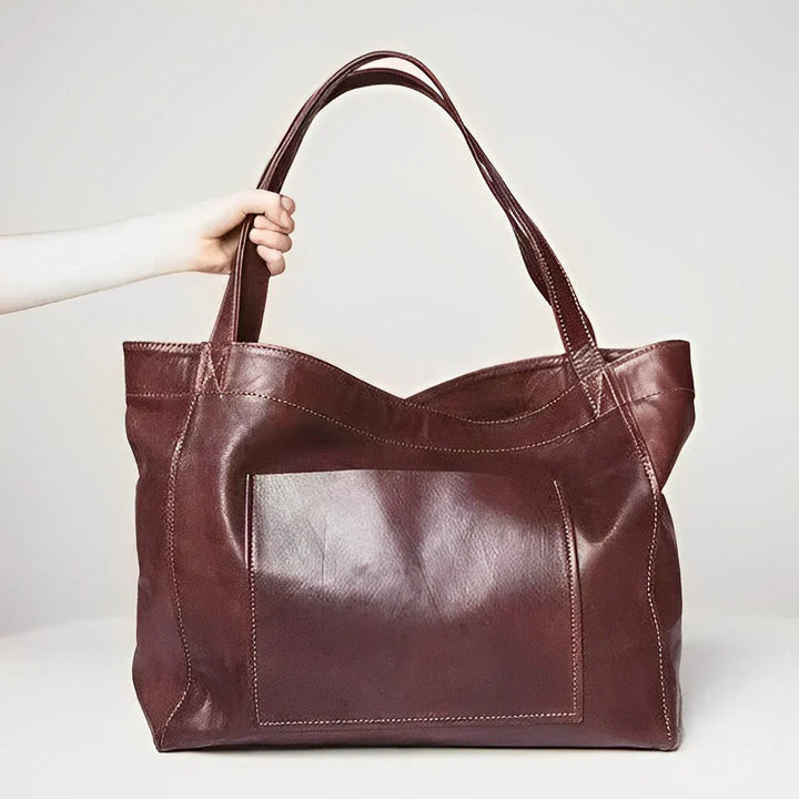 Héloise™ - Bolsa de Cuero con Estilo Retro