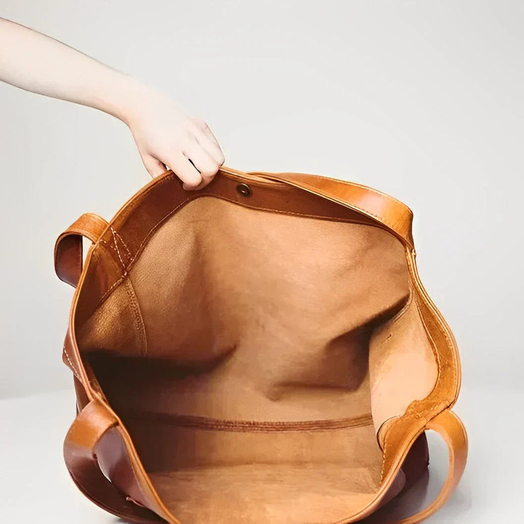 Héloise™ - Bolsa de Cuero con Estilo Retro