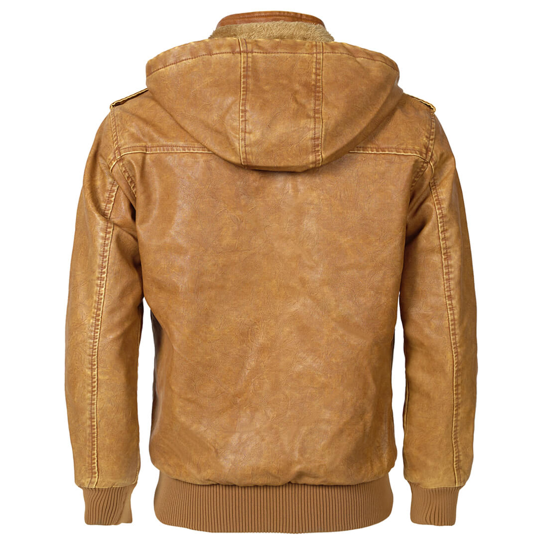Chaqueta de Cuero de Lujo