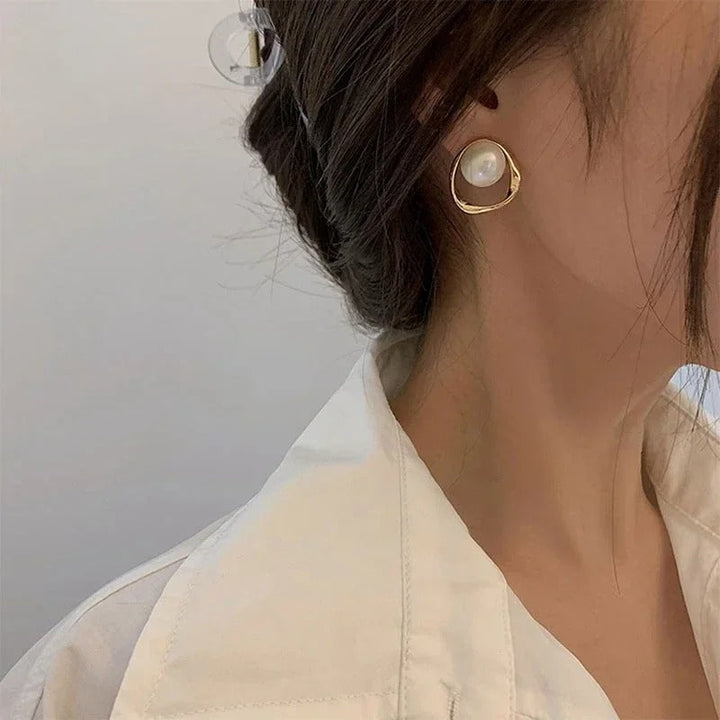 Pendientes vintage de perlas Emma