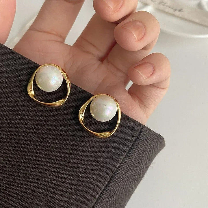 Pendientes vintage de perlas Emma
