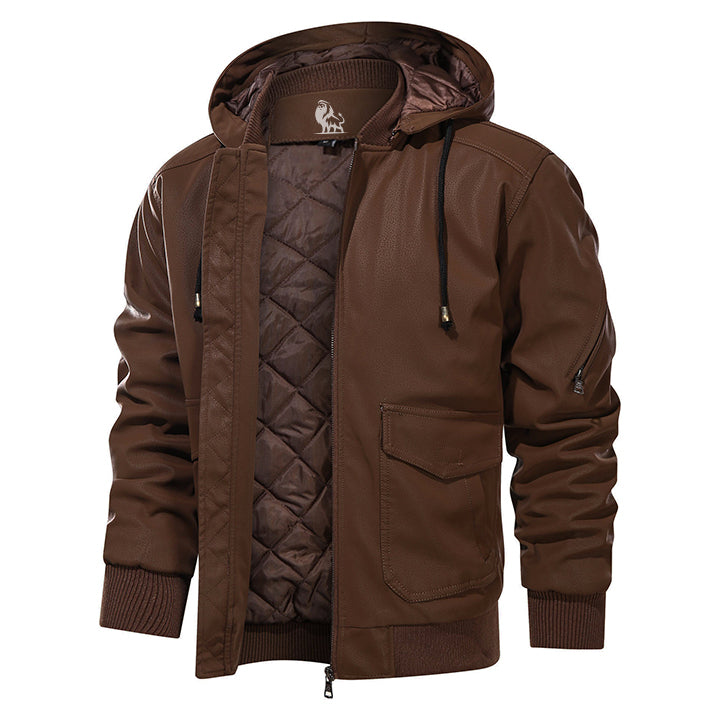 Chaqueta de Cuero Marziano