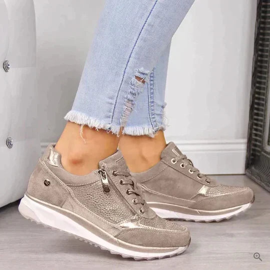 Penelope™ - Zapatillas Ortopédicas con Cierre de Cremallera