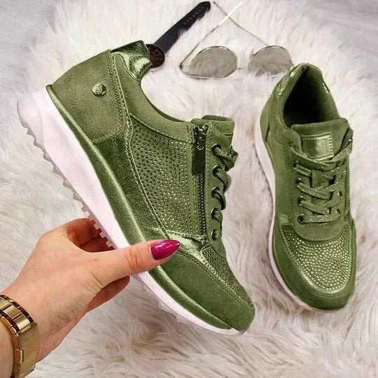 Penelope™ - Zapatillas Ortopédicas con Cierre de Cremallera