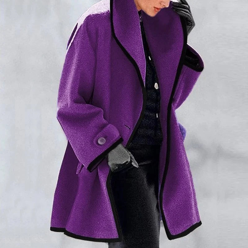 Agnes™ | Abrigo chic largo