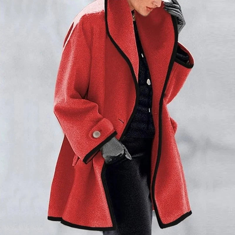 Agnes™ | Abrigo chic largo