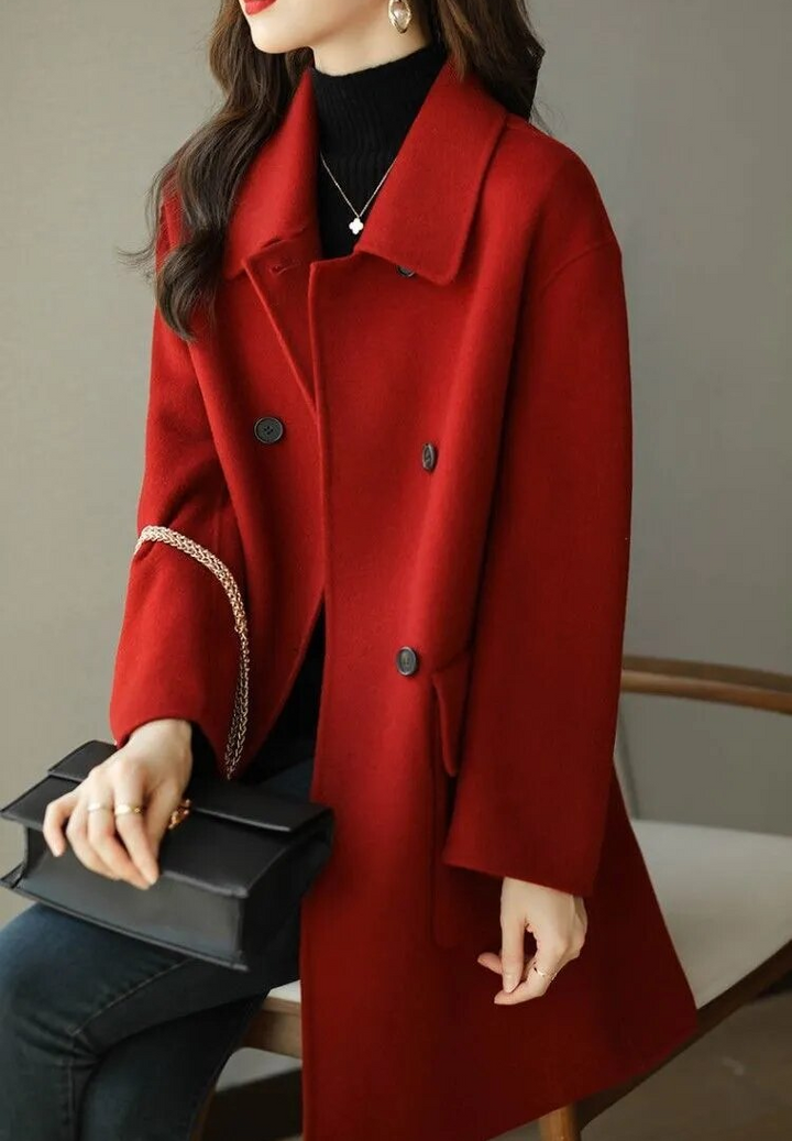 Elisa - Abrigo de invierno para mujer de lana