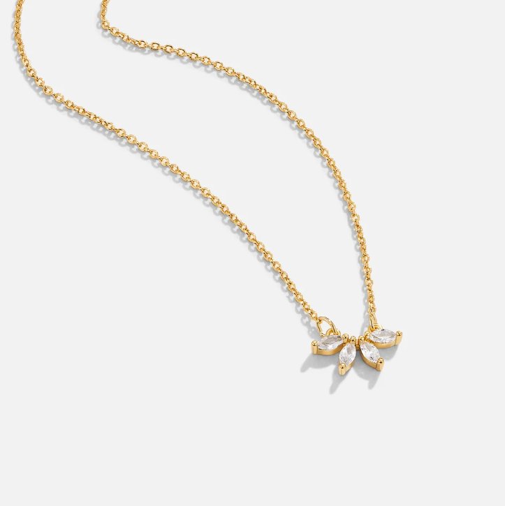 Collier Omelia Kristallblad