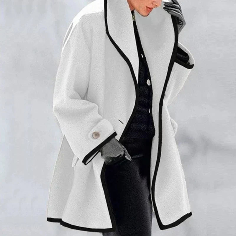 Agnes™ | Abrigo chic largo
